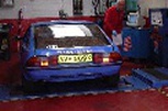 Peter Chaloner's Murena 1.6 on the rollers